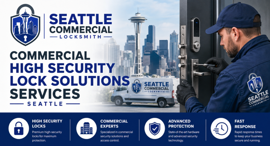 Commercial High Security Lock Solutions Services seattle