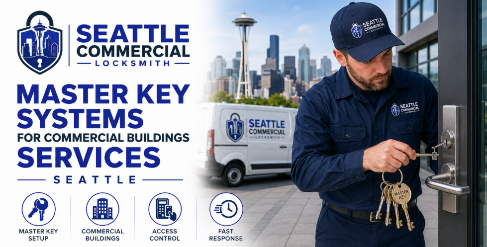 Master Key Systems for Commercial Buildings Services seattle