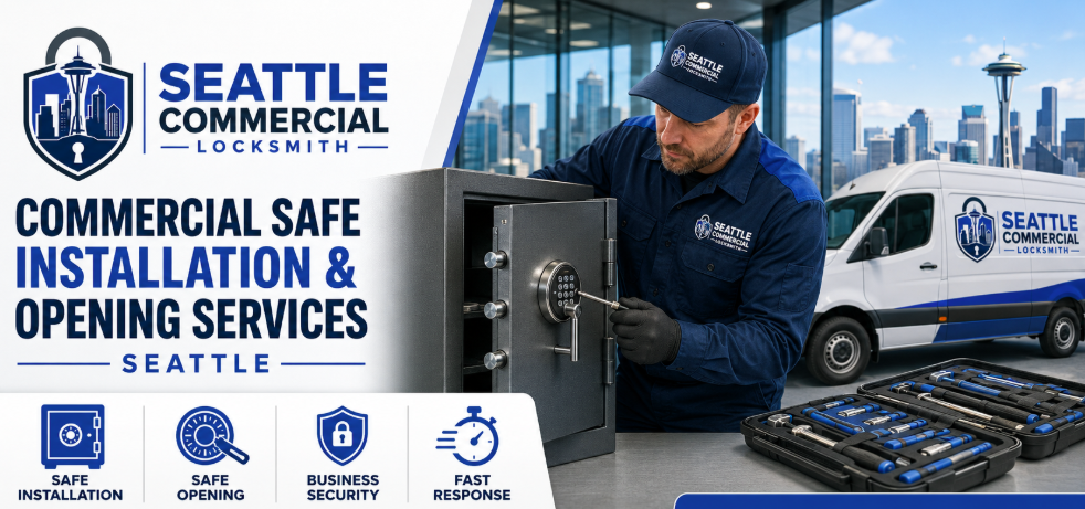 Commercial Safe Installation and Opening Services seattle